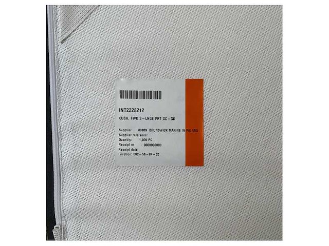 Uttern c87 fordeck sunlounge portside cushion anthracite - afbeelding 7 van  8