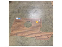 Uttern s62 starboard aft laminated teak cockpit floor kit 4 mm - 2083962 - afbeelding 3 van  3