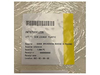 Uttern t57 sunlounge plastic stoel | ondersteuningsbeugel wit - 879del236 - afbeelding 2 van  5
