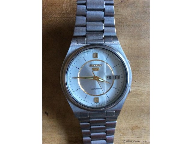 Uurwerk seiko automatic werkend - afbeelding 2 van  4