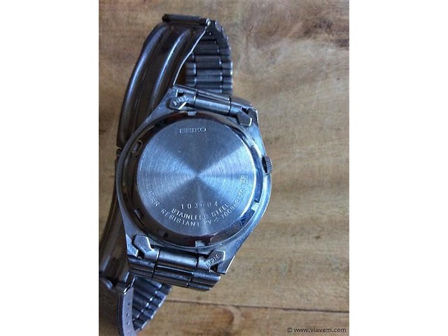 Uurwerk seiko automatic werkend - afbeelding 4 van  4