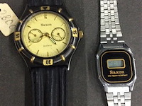 Uurwerken saxon 2stuks (oud/nieuw) - afbeelding 2 van  2