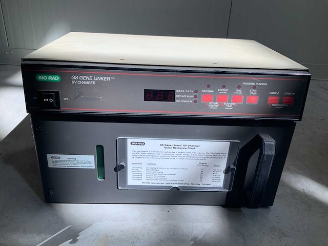 Uv kamer - bio-rad - afbeelding 1 van  4