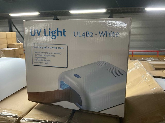 Uv-light ul4b2 - white nagel uv-licht (8x) - afbeelding 2 van  3