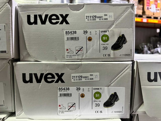 Uvex - 1 - s1 - overige werkkleding (45x) - afbeelding 2 van  10