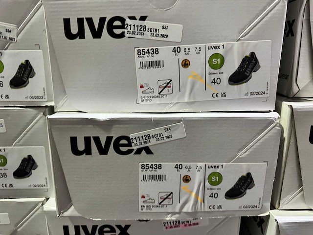 Uvex - 1 - s1 - overige werkkleding (45x) - afbeelding 3 van  10