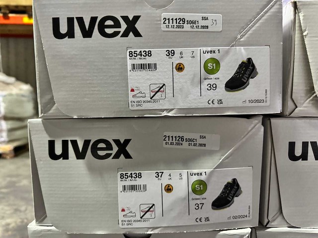 Uvex - 1 - s1 - overige werkkleding (45x) - afbeelding 7 van  10