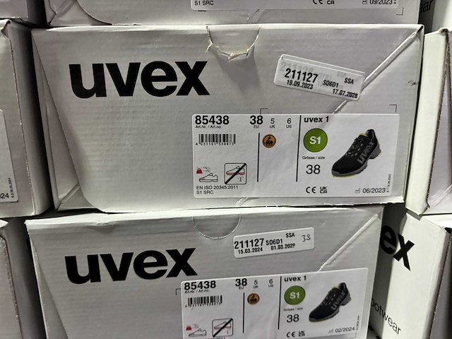 Uvex - 1 - s1 - overige werkkleding (45x) - afbeelding 9 van  10