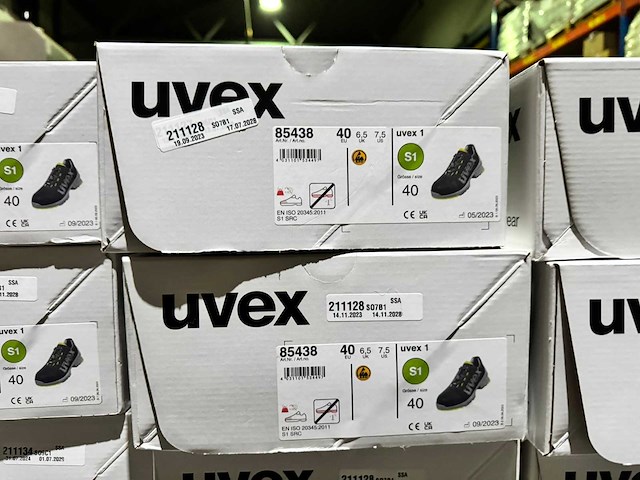 Uvex - 1 - s1 - overige werkkleding (45x) - afbeelding 1 van  18