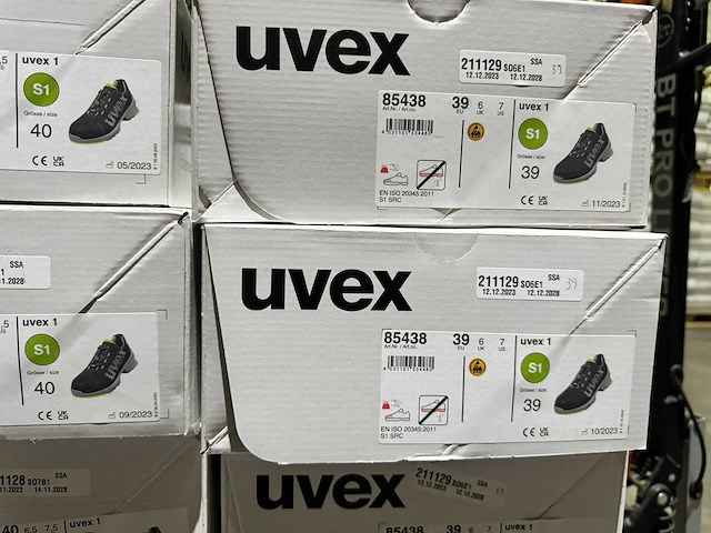 Uvex - 1 - s1 - overige werkkleding (45x) - afbeelding 4 van  18
