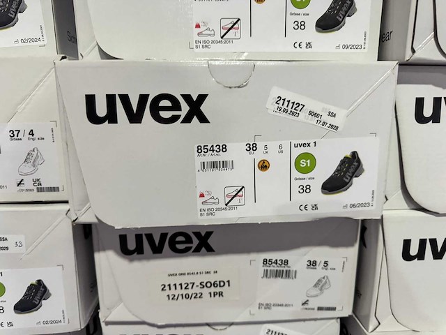 Uvex - 1 - s1 - overige werkkleding (45x) - afbeelding 8 van  18