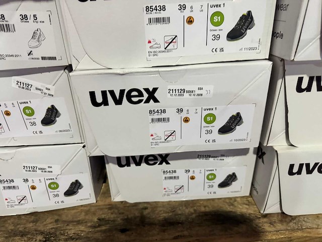 Uvex - 1 - s1 - overige werkkleding (45x) - afbeelding 12 van  18