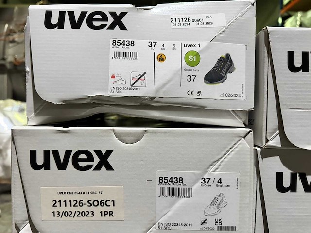 Uvex - 1 - s1 - overige werkkleding (45x) - afbeelding 15 van  18