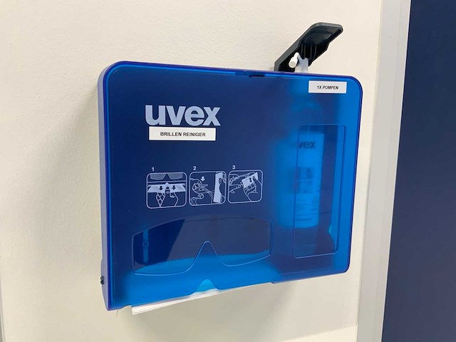 Uvex brillen reiniger set - afbeelding 1 van  3