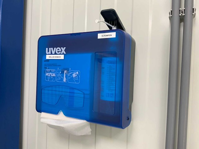 Uvex brillen reiniger set - afbeelding 1 van  3