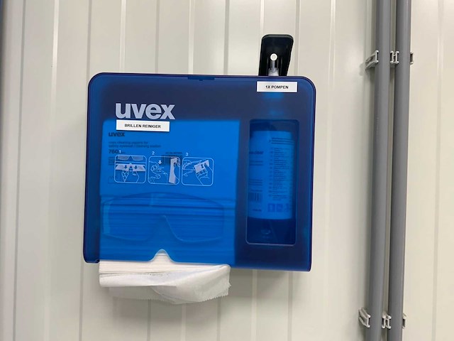 Uvex brillen reiniger set - afbeelding 2 van  3