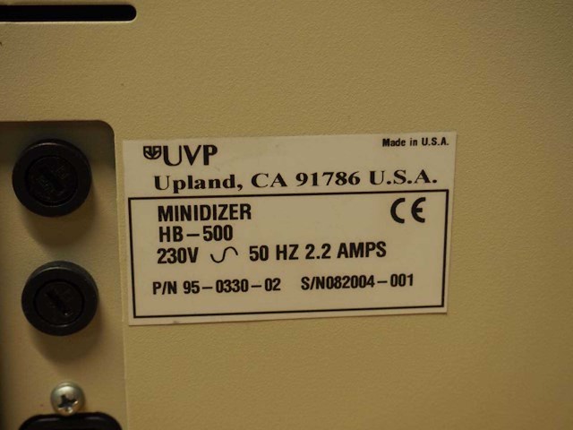 Uvp - hb-500 minidizer - hybridisatie oven (incubator) - afbeelding 2 van  2