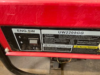 Uw2200gg benzine aggregaat 2 kva - afbeelding 8 van  12