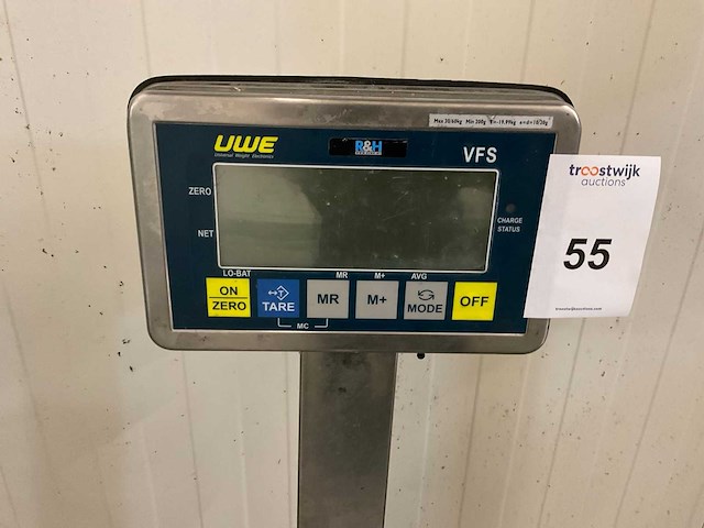 Uwe afs150 weegschaal - afbeelding 1 van  2