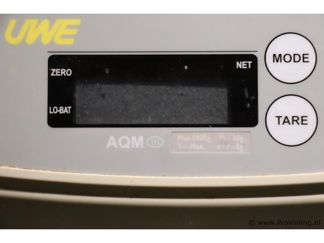 Uwe aqm tafelweegschaal 6000 - afbeelding 3 van  4