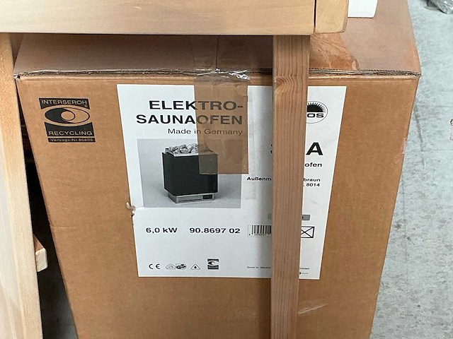 Uwe hoekmodel finse sauna - afbeelding 3 van  3