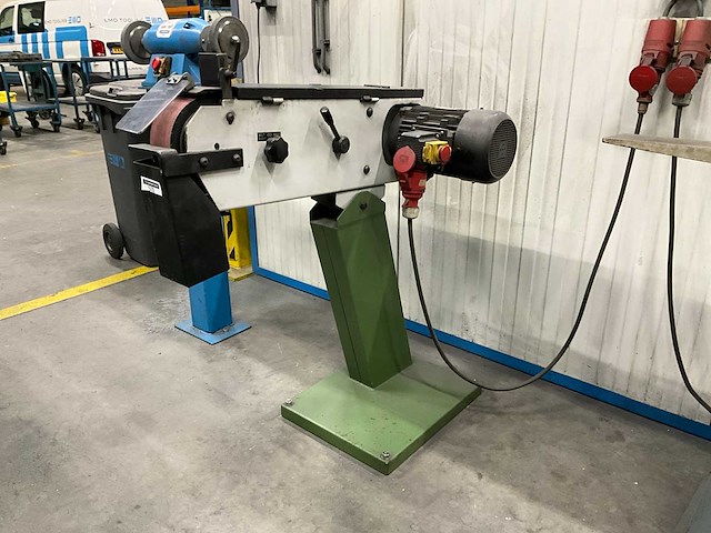 Uwm uwm-75 backstand bandschuurmachine - afbeelding 1 van  8