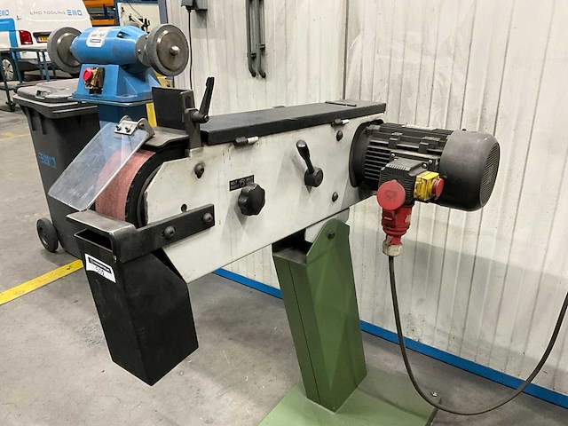 Uwm uwm-75 backstand bandschuurmachine - afbeelding 4 van  8