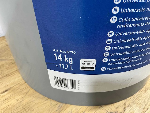 Uzin - ke 2000 s - natte lijm (5x) - afbeelding 2 van  3