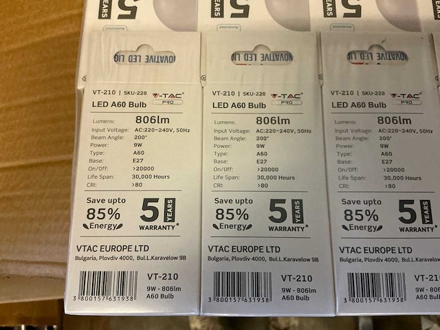 V- tac lichtbron - afbeelding 1 van  5
