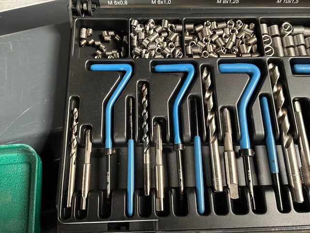 V-coil schroefdraad reparaties set - afbeelding 3 van  5