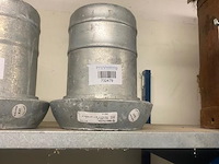 V-deel 159 x 6"tule t.b.v. mestslang