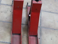 V-kop pijpsteun - 50x9x33cm - 2 stuks - afbeelding 1 van  5