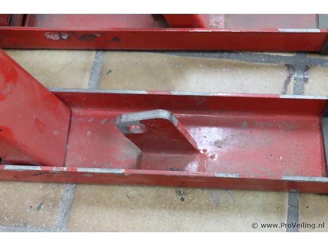 V-kop pijpsteun - 50x9x33cm - 2 stuks - afbeelding 4 van  5