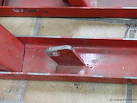 V-kop pijpsteun - 50x9x33cm - 2 stuks - afbeelding 4 van  5