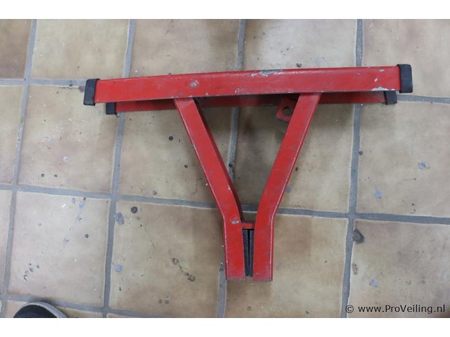 V-kop pijpsteun - 50x9x33cm - 2 stuks - afbeelding 5 van  5