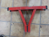 V-kop pijpsteun - 50x9x33cm - 2 stuks - afbeelding 5 van  5