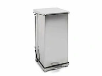 V-part 90ltr rvs pedaalemmer