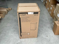 V-part 90ltr rvs pedaalemmer - afbeelding 3 van  4