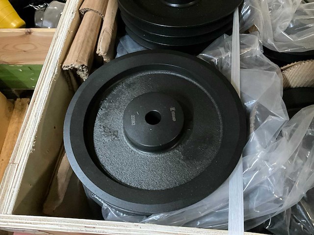 V-snaar schijf 225 mm 3 groeven b profiel (35x) - afbeelding 2 van  3