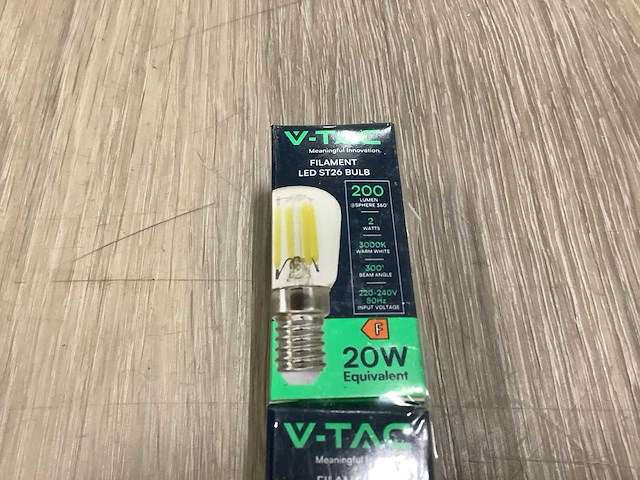 V-tac st26 lampen pit (126x) - afbeelding 3 van  3