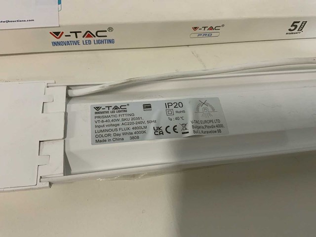 V-tac vt-8-40 led lamp (4x) - afbeelding 4 van  7