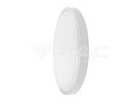 V-tac vt-8630w-rd led ronde plafondlamp ip44 wit - afbeelding 1 van  1