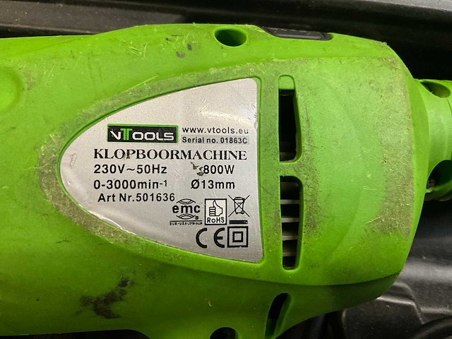 V tools klopboor boormachine - afbeelding 3 van  6