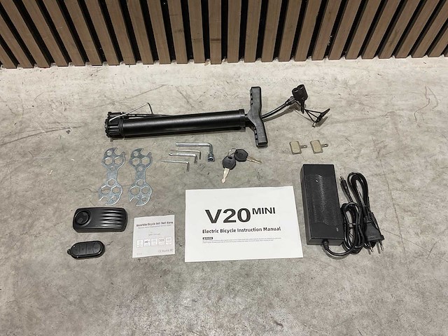 V20 - mini - black - elektrische fiets - afbeelding 60 van  64