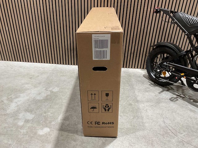 V20 - mini - black - elektrische fiets - afbeelding 19 van  62