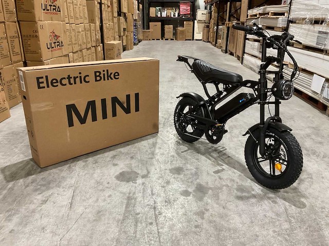 V20 - mini - black - elektrische fiets - afbeelding 11 van  22