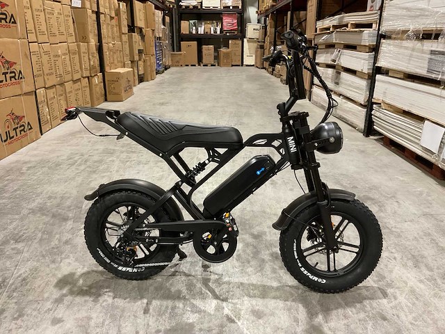 V20 - mini - black - elektrische fiets - afbeelding 6 van  12