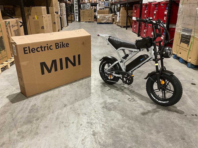 V20 - mini - grey - elektrische fiets - afbeelding 19 van  20