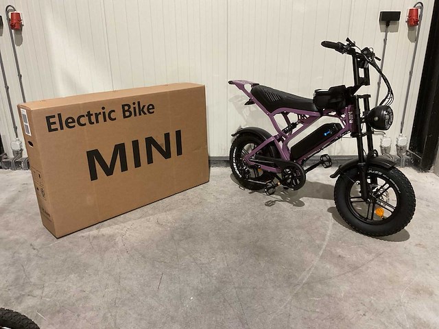 V20 - mini - purple - elektrische fiets - afbeelding 32 van  56
