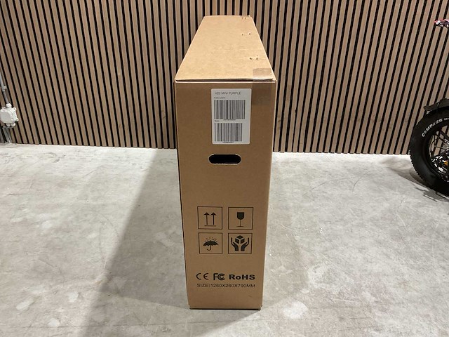 V20 - mini - purple - elektrische fiets - afbeelding 9 van  35